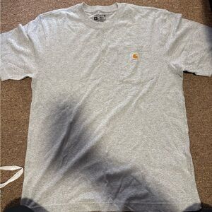 Carhartt Men's Light Gray Short Sleeve Tee